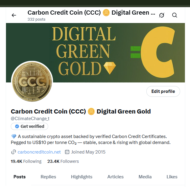 Screenshot of @ClimateChange_t profile